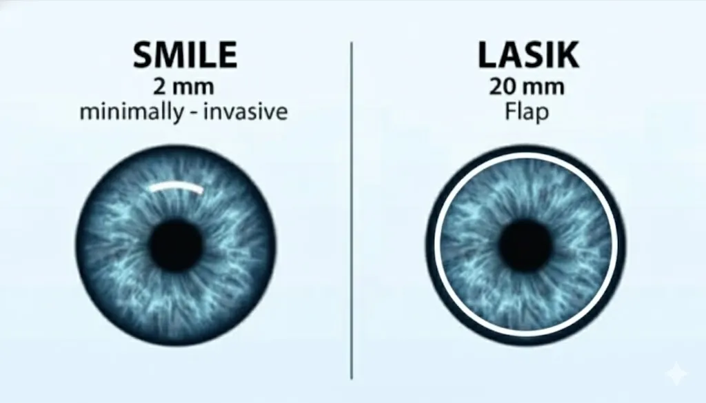 SMILE vs LASIK: Vision Correction Explained