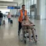 Antalya Airport Wheelchair After Surgery