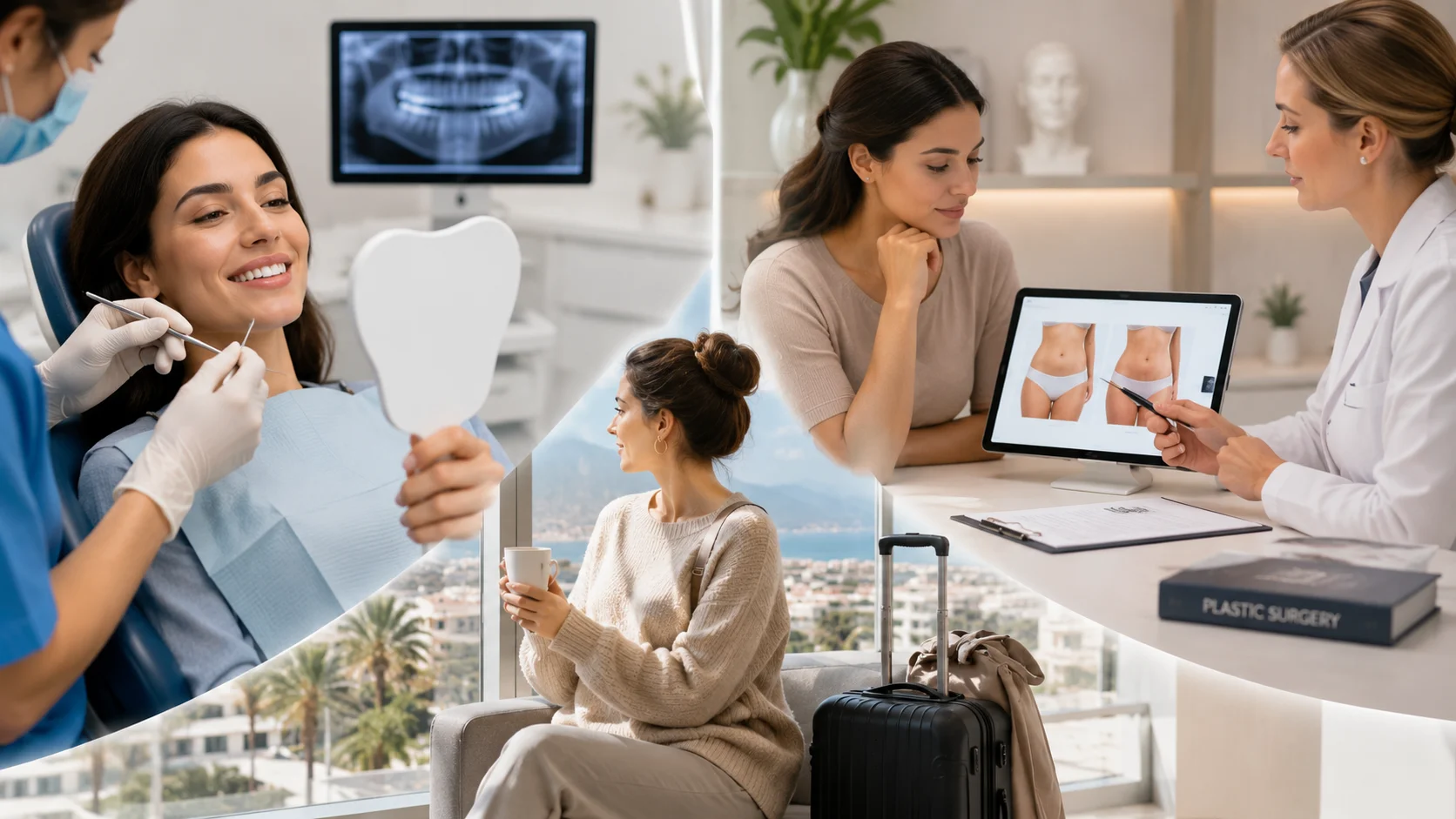 Can You Combine Dental Work and Plastic Surgery in One Trip?