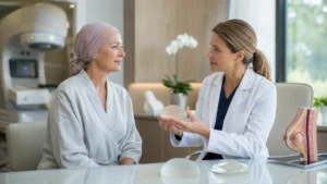 breast implants after lumpectomy and radiotherapy