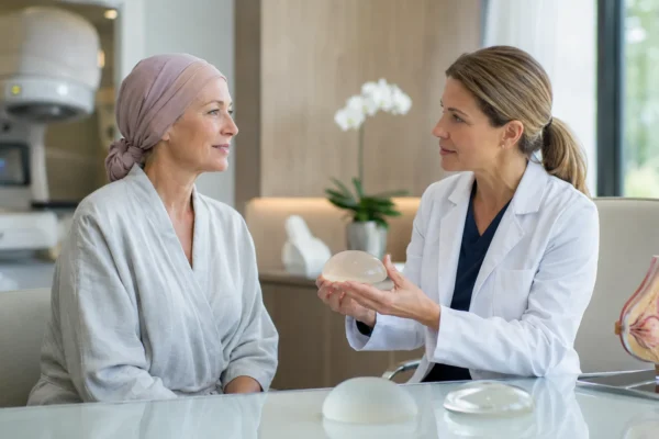 breast implants after lumpectomy and radiotherapy