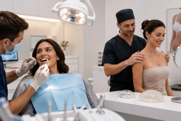 dental treatment and plastic surgery in the same trip