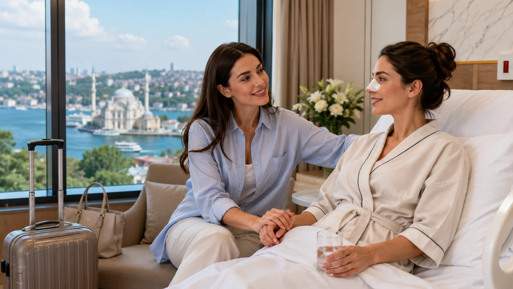 Plastic Surgery in Turkey: Alone or With a Companion