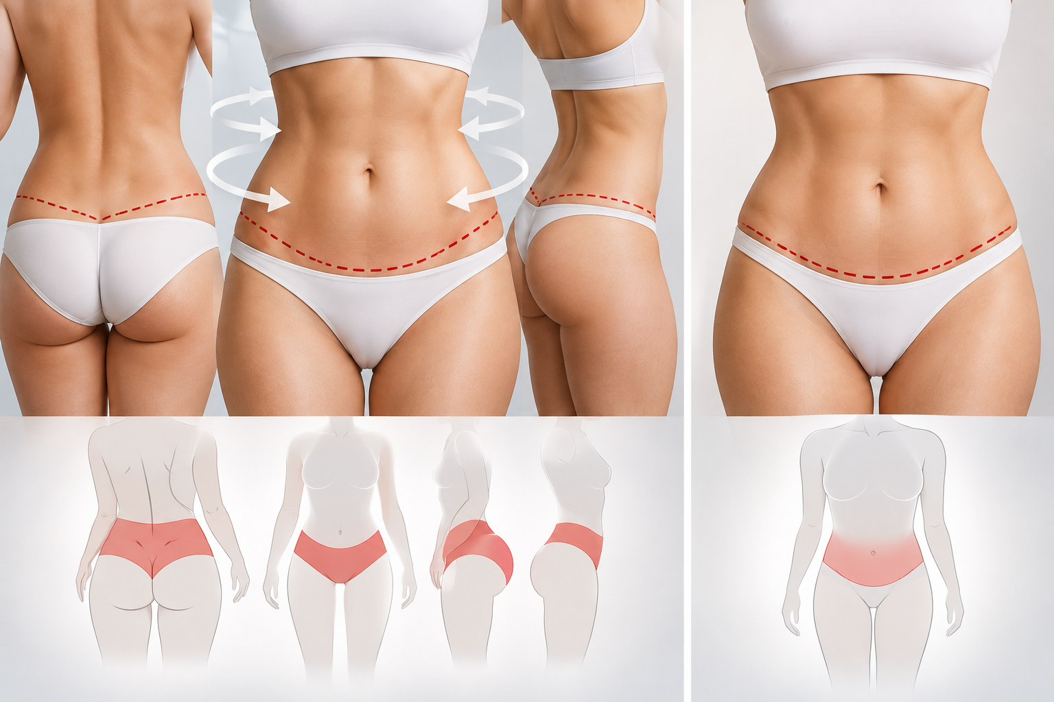 360 Body Lift vs Traditional Tummy Tuck Differences